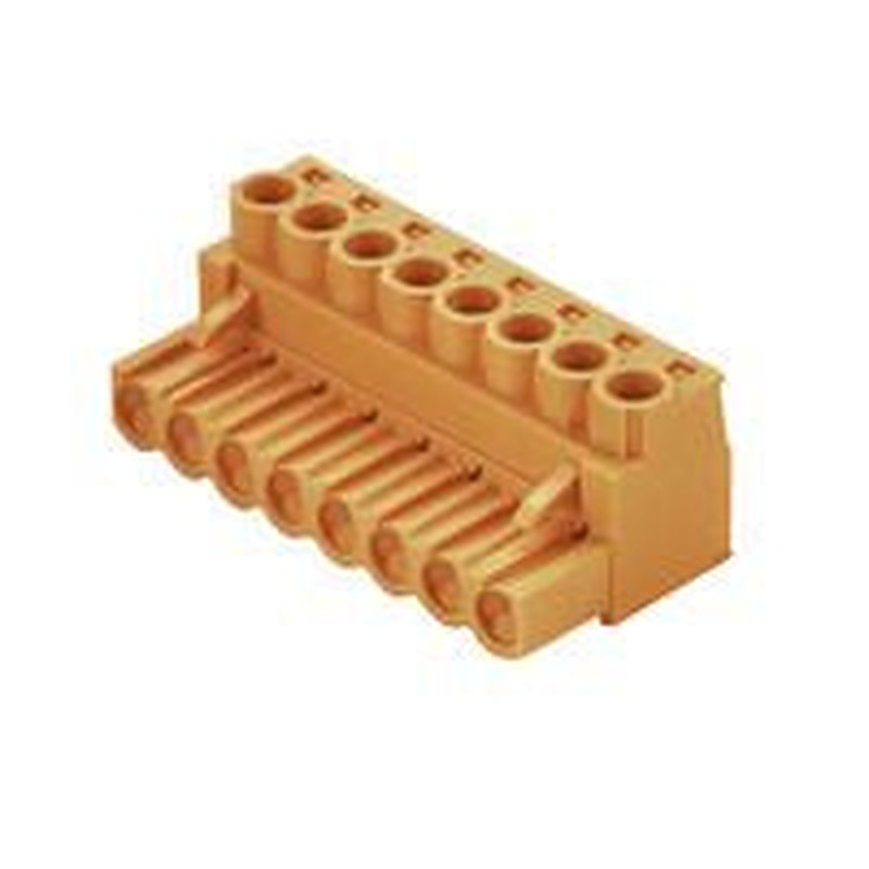 Weidmüller BL Series Pluggable Terminal Block, 10-Contact, 5.08 mm Pitch, 1 Row