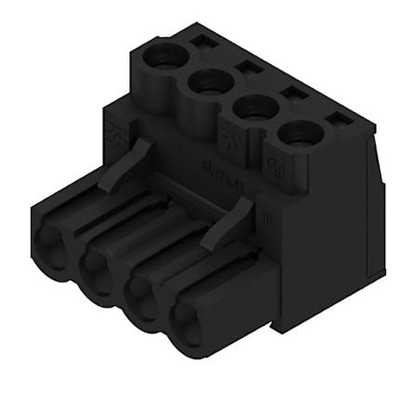 Weidmüller BL Series Pluggable Terminal Block, 4-Contact, 5.08 mm Pitch, 1 Row, 1943830000