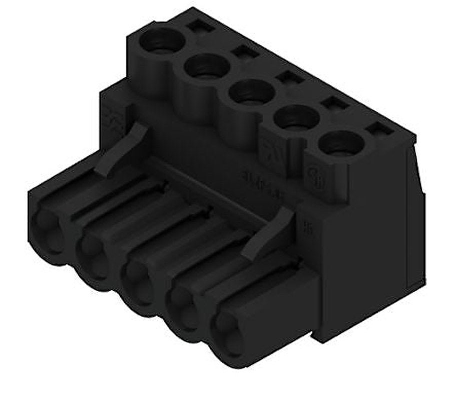 Weidmüller BL Series Pluggable Terminal Block, 5-Contact, 5.08 mm Pitch, 1 Row, 1943840000