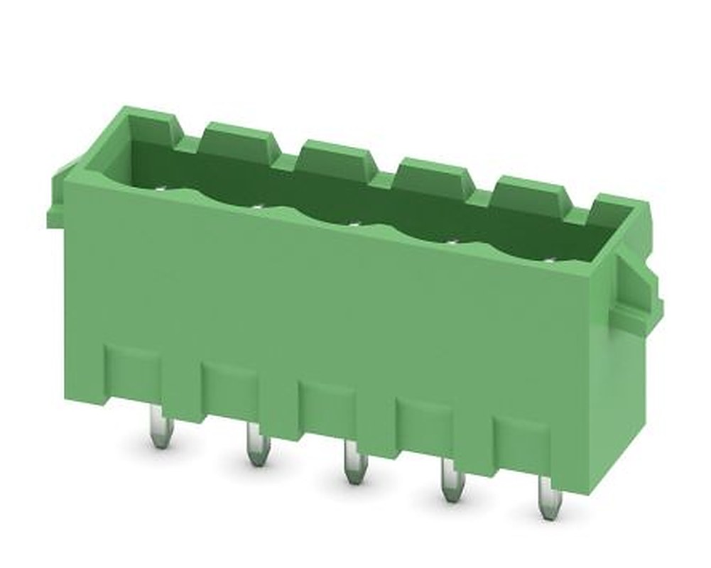 Phoenix Contact MSTBVA 2.5/ 5-G-RN Series Pluggable Terminal Block, 5-Contact, 5.0 mm Pitch, 1 Row, 1944628