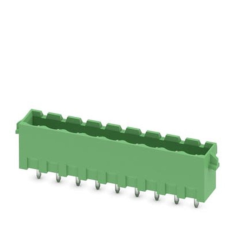 Phoenix Contact MSTBVA Series Straight Solder PCB Header, 9 Contact(s), 5 mm Pitch, 1 Row, Shrouded