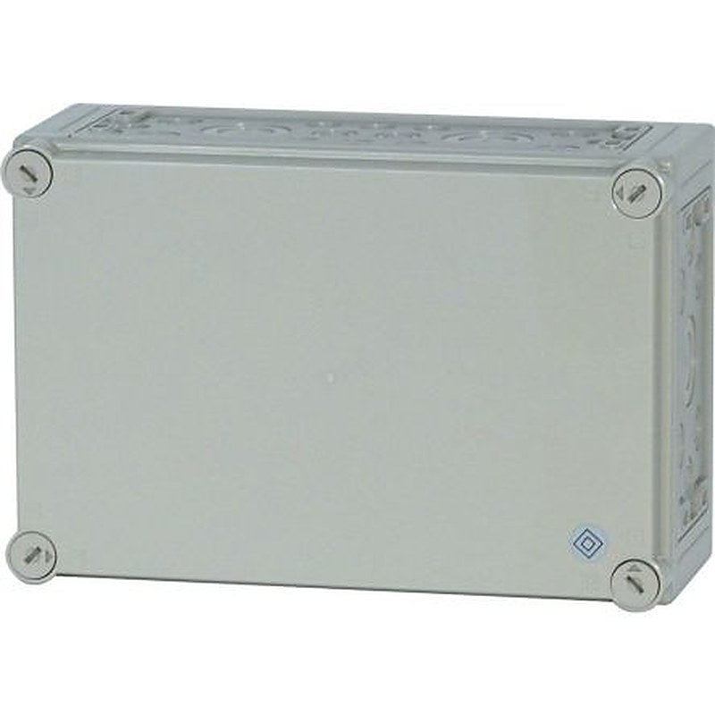 Eaton xEnergy Safety Series Light Grey Plastic General Purpose Enclosure, IP65, IK10 Flanged 375 mm, 150 mm, 250 mm