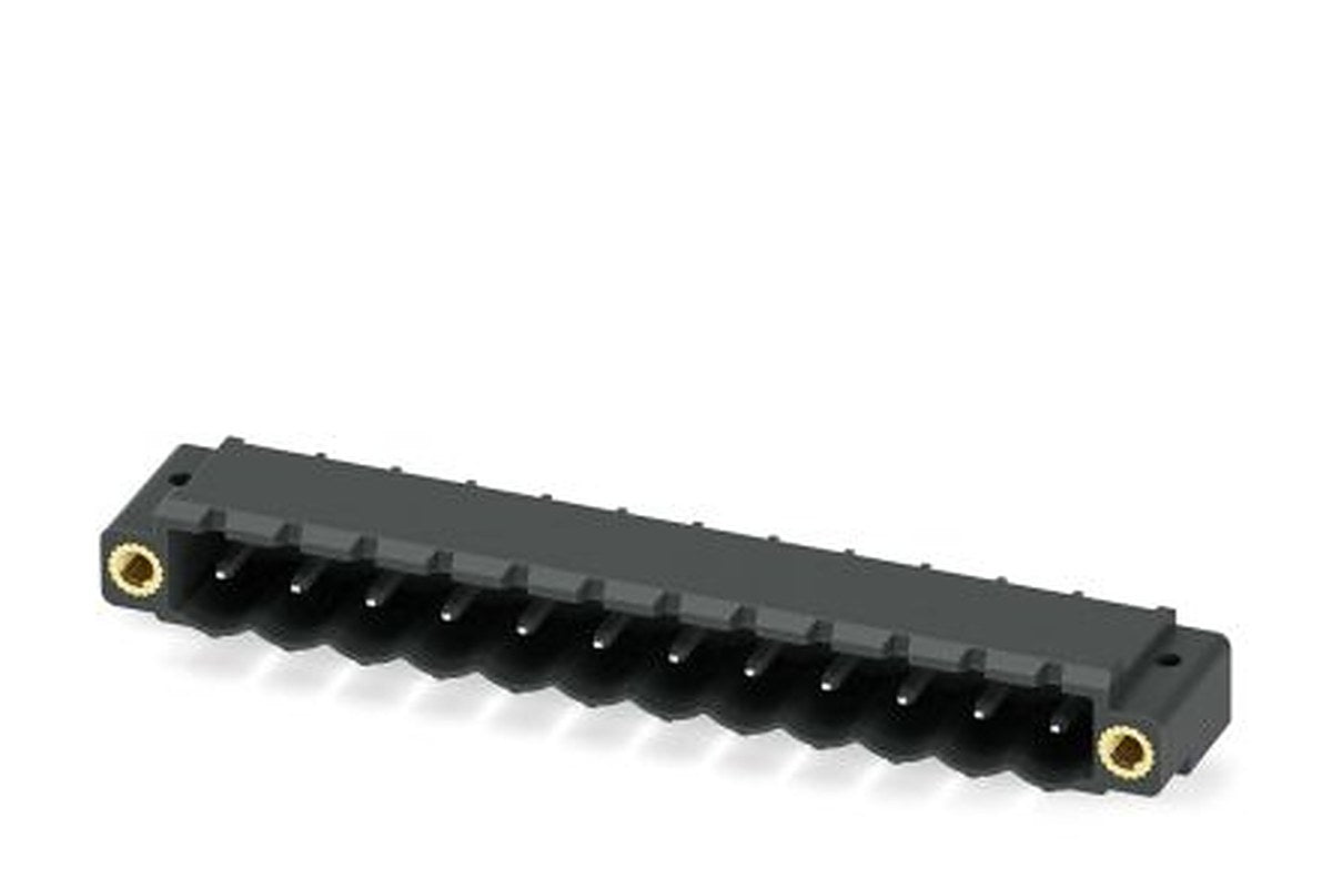 Phoenix Contact CC 2.5/12-GF-5.08 P26THR Series Pluggable Terminal Block, 12-Contact, 5.08 mm Pitch, 1 Row, 1954799
