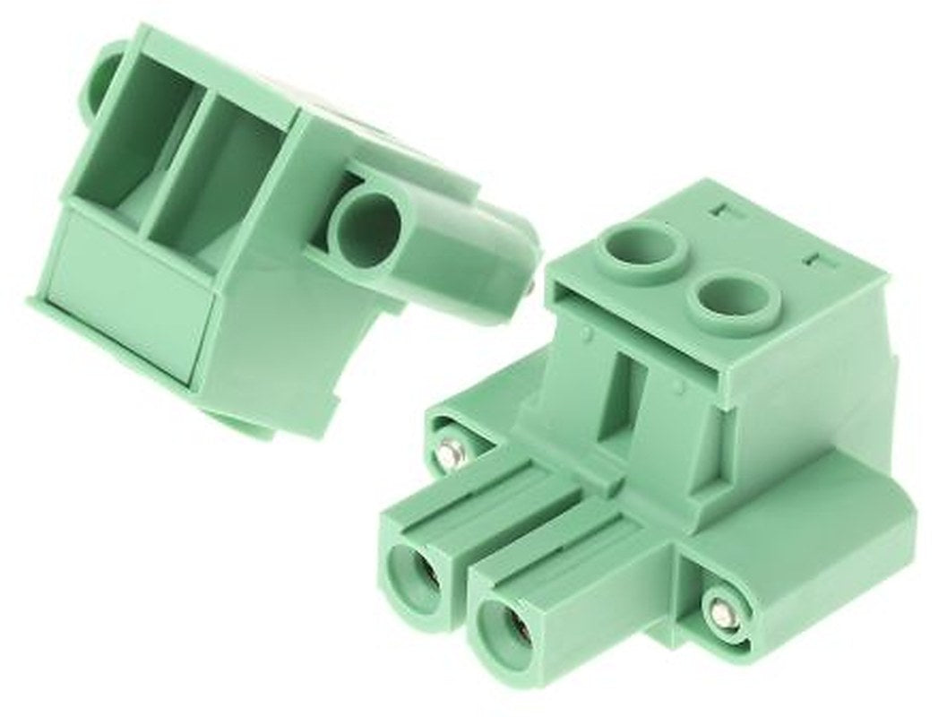 Phoenix Contact POWER COMBICON PC Series Pluggable Terminal Block, 2-Contact, 10.16 mm Pitch, 1 Row, 1967456