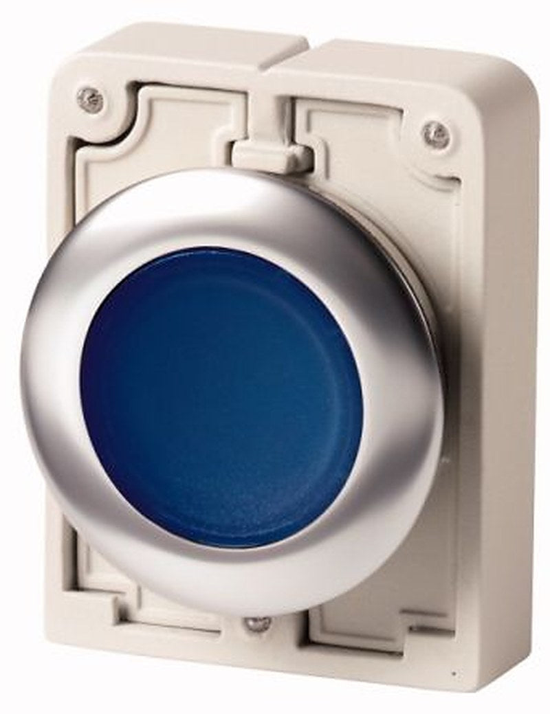 Eaton RMQ-Titan Series Black Tastend Push Button Switch, 30.5 mm Cutout, IP66, IP67, IP69