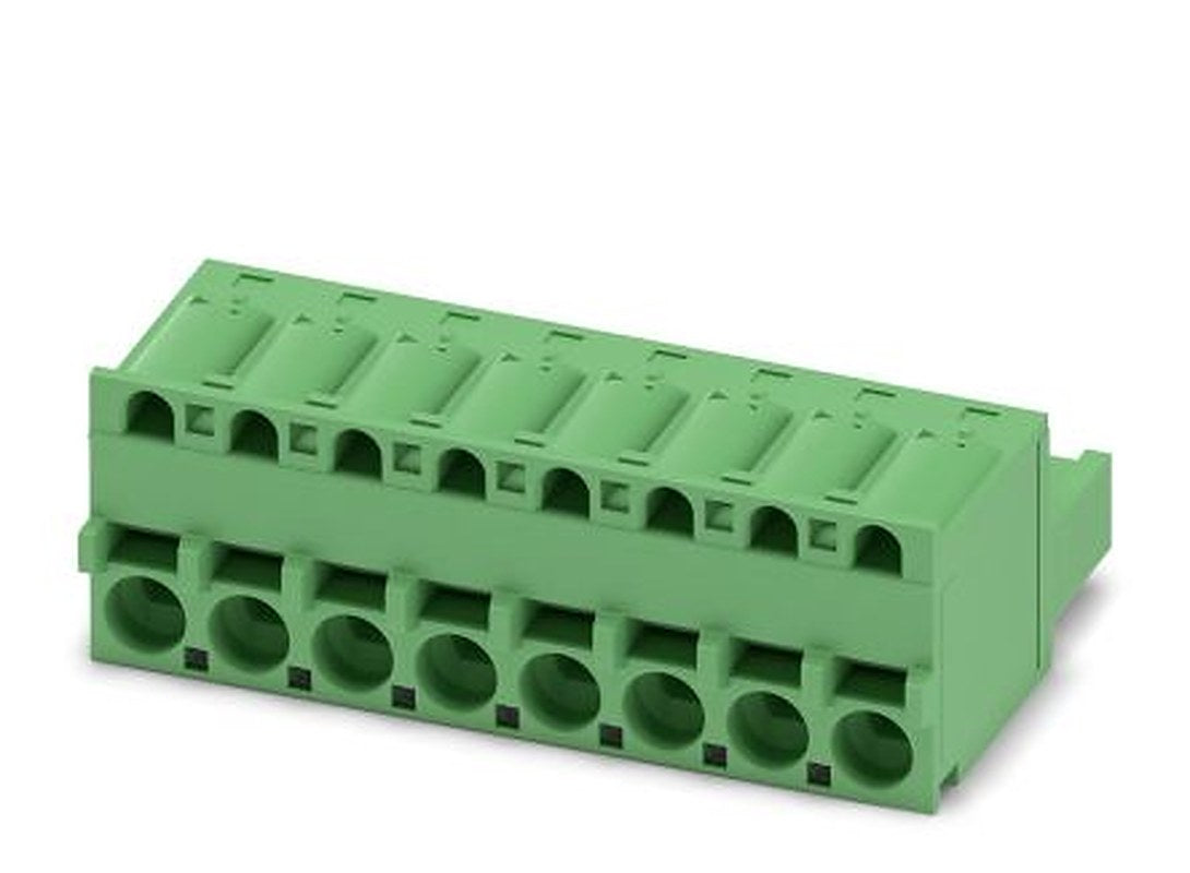 Phoenix Contact FKCS 2.5/8-ST-5.08 Series Pluggable Terminal Block, 8-Contact, 5.08 mm Pitch, 1 Row, 1975134