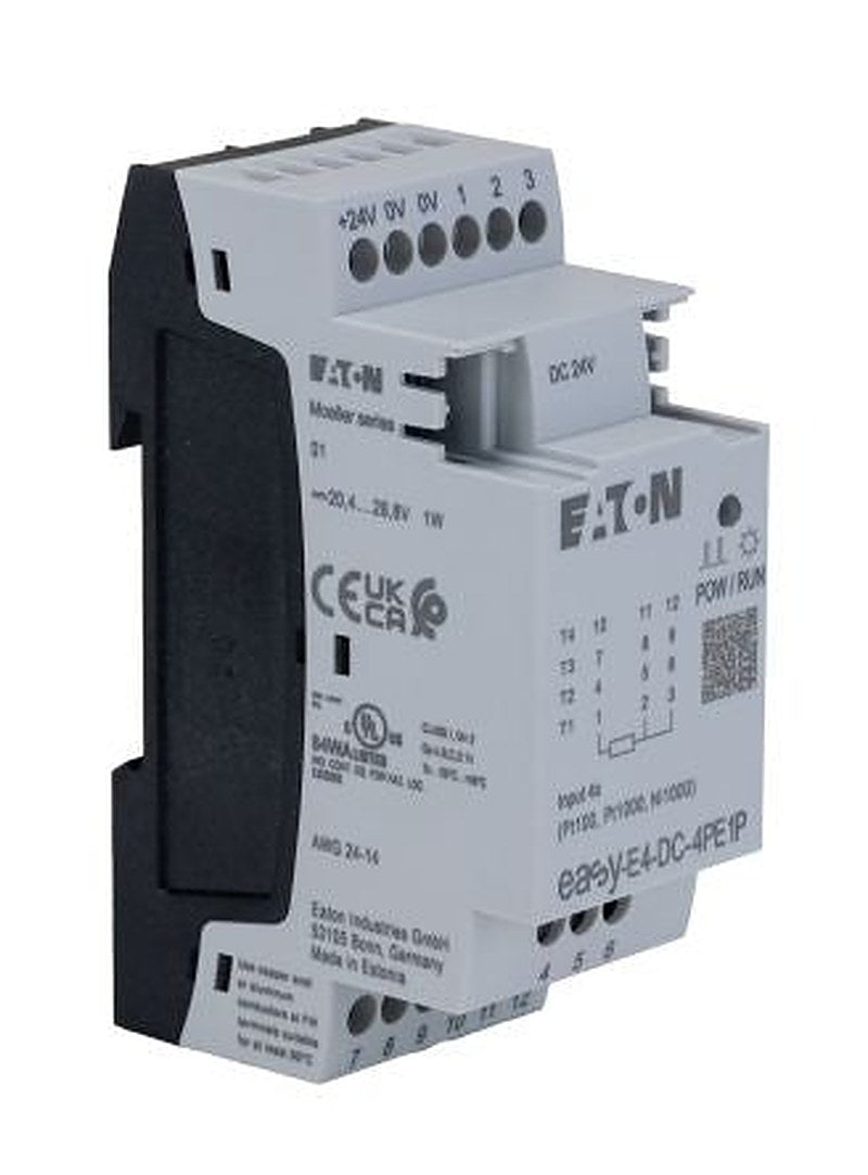 Eaton easyE4 Series Control Relay, Relay Output, 4-Input, Analogue Input
