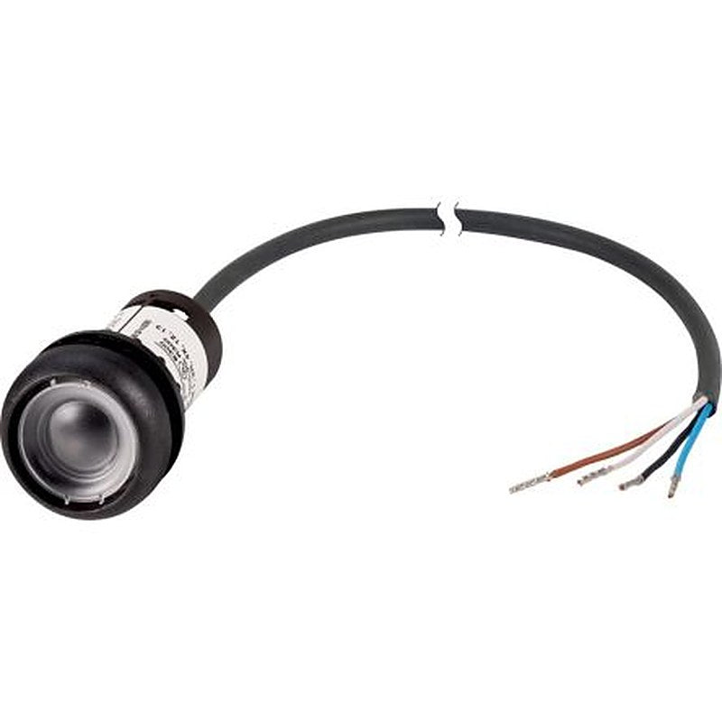 Eaton C22 Series Push Button Switch, Maintained, 22.5 mm Cutout, 1 NO/1 NC, IP67, IP69K 800 V ac