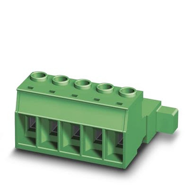 Phoenix Contact PCB Terminal Block, 2-Contact, 10.16 mm Pitch, Push-in, 1 Row Screw
