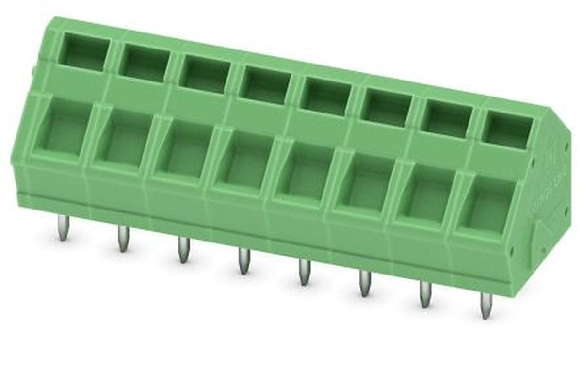 Phoenix Contact ZFKDSA 1.5C-5.0- 8 Series PCB Terminal Block, 8 Contact(s), 5 mm Pitch, 1 Row