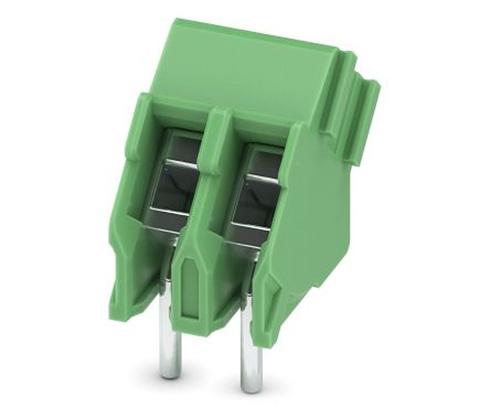 Phoenix Contact PTA 1.5/2-3.5 Series Straight PCB Terminal Block, 2 Contact(s), 3.5 mm Pitch, 1 Row