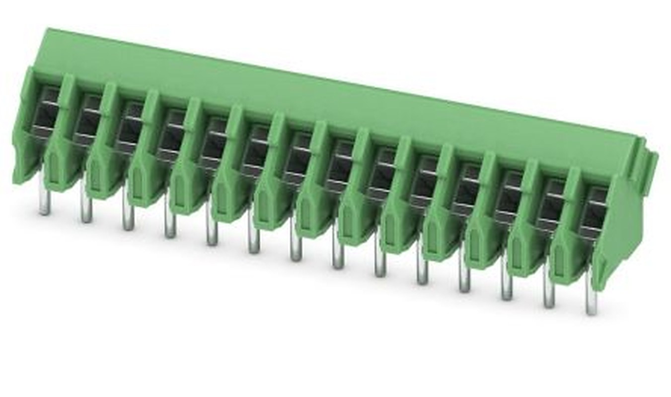 Phoenix Contact PTA 1.5/14-3.5 Series PCB Terminal Block, 14 Contact(s), 3.5 mm Pitch, 1 Row