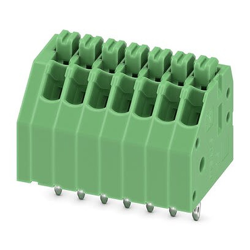 Phoenix Contact PTSA Series PCB Terminal Block, 7-Contact, 2.5 mm Pitch, PCB, 1 Row