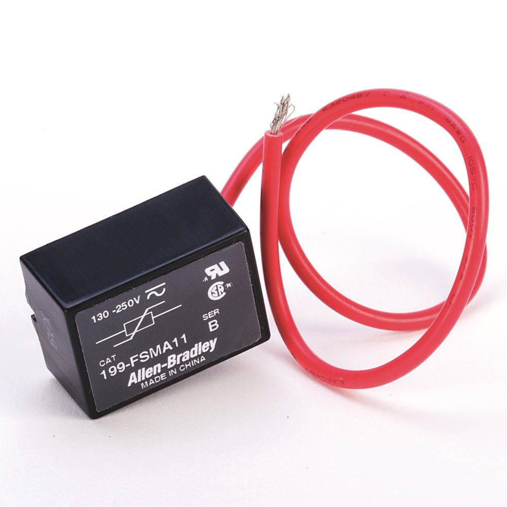 700-P Industrial Control Relay Accessories, SurgeSuppressor, MOV type (Coil Mounted), 130-250V AC/DC