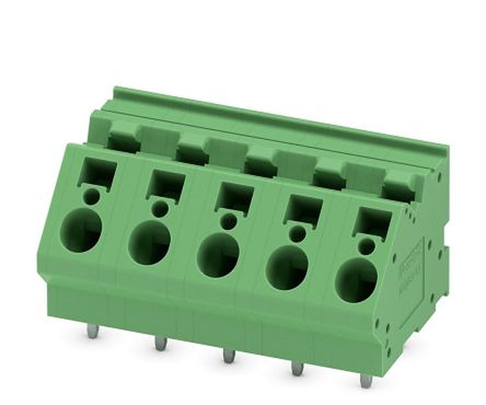 Phoenix Contact ZFKDSA 4-10- 5 Series PCB Terminal Block, 5 Contact(s), 10 mm Pitch, 1 Row