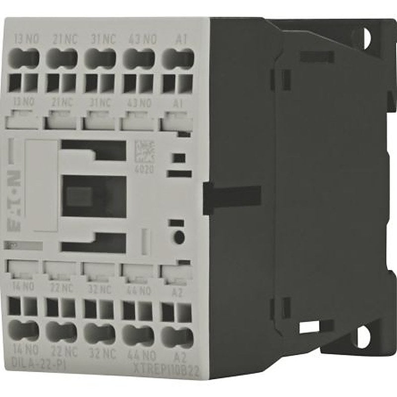Eaton DILA Contactor Relay, 230V ac, 240 V ac Coil, 2-Pole, 0.024 kVA, 2 NO/2 NC, 690V