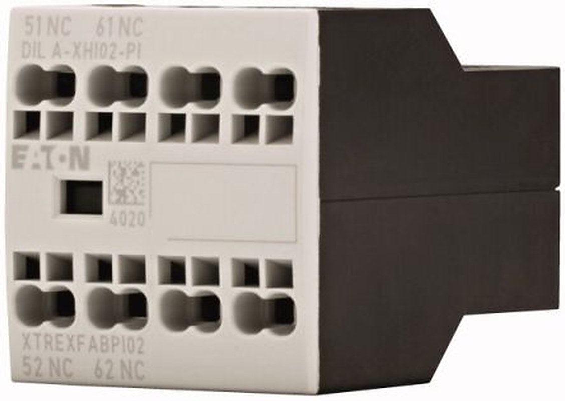 Eaton Auxiliary Contact, 2 Contact, 2 NC, DILA, Front Fixing, 16 A, 199315 DILA-XHI02-PI