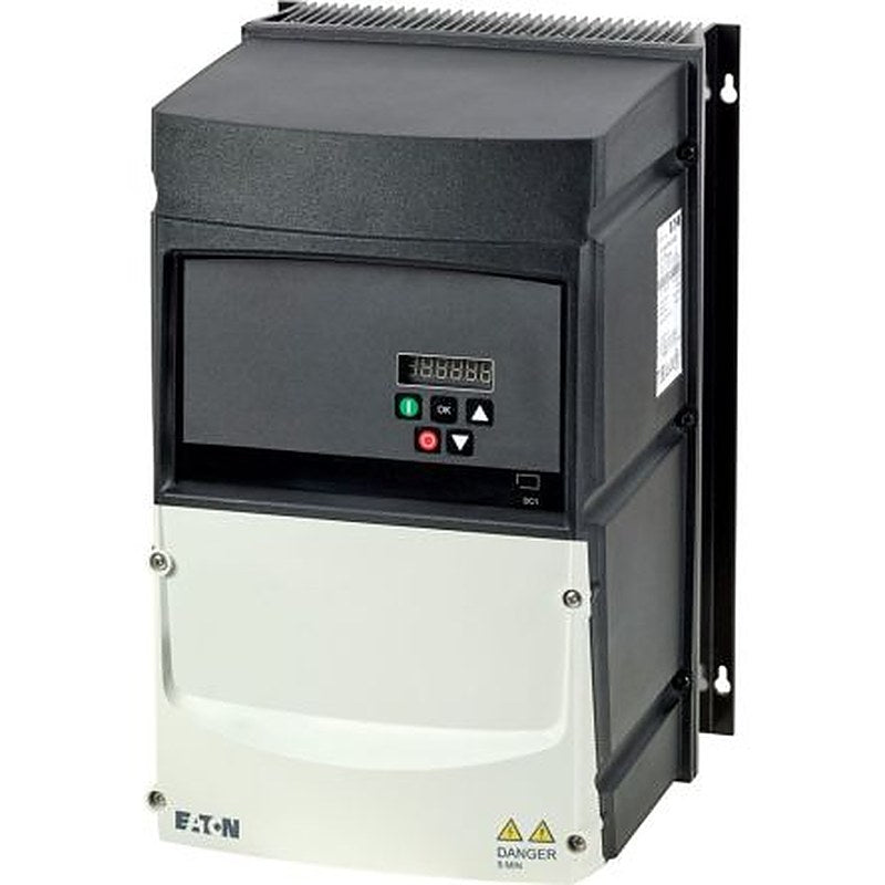 Eaton Variable Speed Drive, 18.5 kW, 3 Phase, VFD DC1 Series 10V 36 A