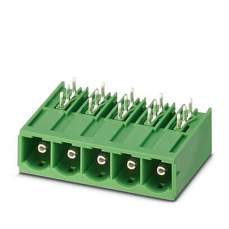 Phoenix Contact PC Series Wave Soldering Mount PCB Header, 2 Contact(s), 10.16 mm Pitch, 1 Row, Shrouded