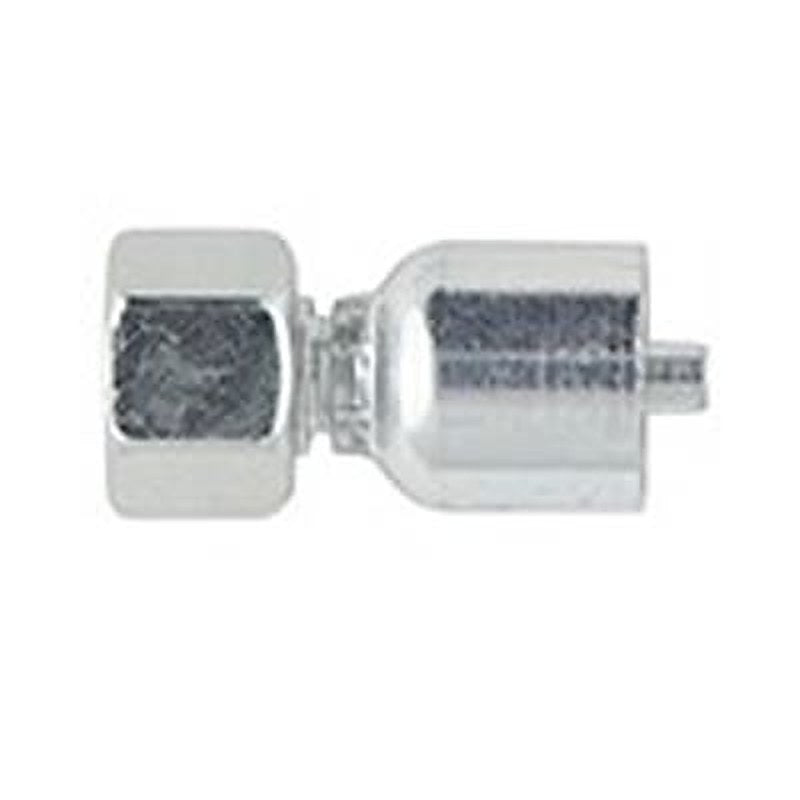 Parker 1C943-8-4 Hydraulic Fitting Female Metric, Steel, 0.25 in Hose ID