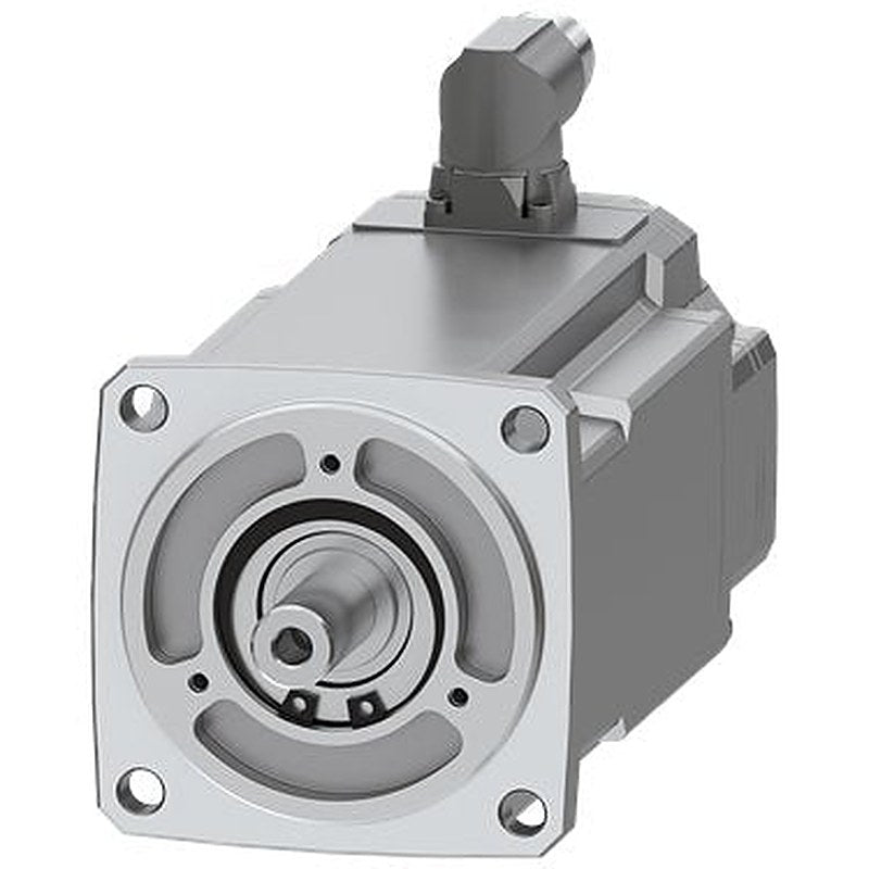 SIMOTICS S-1FK2 HD servo motor M0=3.2 Nm; PN = 1 kW at nN=3000 rpm (380-480 V); PN = 0.5 kW at nN=1500 rpm (200-240 V); degree of protection IP64; cylindrical shaft D14 x 30 mm; absolute encoder 22-bit + 12-bit multiturn (encoder AM22DQC); with OCC interface; plug size M17, rotatable;