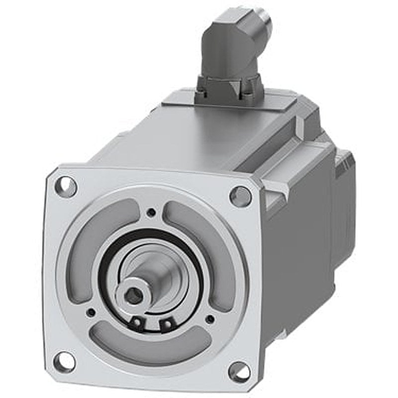 SIMOTICS S-1FK2 HD servo motor M0=3.2 Nm; PN = 1 kW at nN=3000 rpm (380-480 V); PN = 0.5 kW at nN=1500 rpm (200-240 V); degree of protection IP64; cylindrical shaft D14 x 30 mm; absolute encoder single-turn 22-bit (encoder AS22DQC); with OCC interface; plug size M17, rotatable;