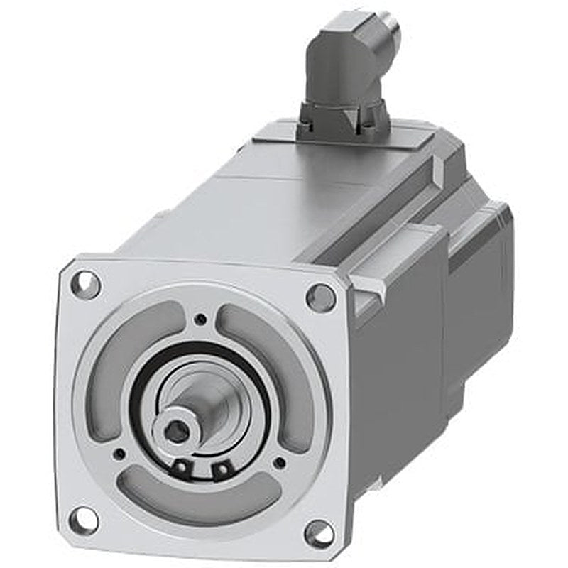 SIMOTICS S-1FK2 HD servo motor M0=3.2 Nm; PN = 1 kW at nN=3000 rpm (380-480V); PN = 0.5 kW at nN=1500 rpm (200-240V); with holding brake; degree of protection IP65; cylindrical shaft D14 x 30 mm; absolute encoder single-turn 22-bit (encoder AS22DQC); with OCC interface; connector size M17, rotatable; .
