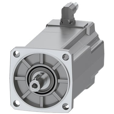 SIMOTICS S-1FK2 HD servo motor M0=5 Nm; PN = 1.45 kW at nN=3000 rpm (380-480 V); PN = 0.79 kW at nN=1500 rpm (200-240 V); with holding brake; degree of protection IP64; shaft D19x40 mm with feather key; absolute encoder 22-bit + 12-bit multiturn (encoder AM22DQC); with OCC interface; plug size M17, rotatable;