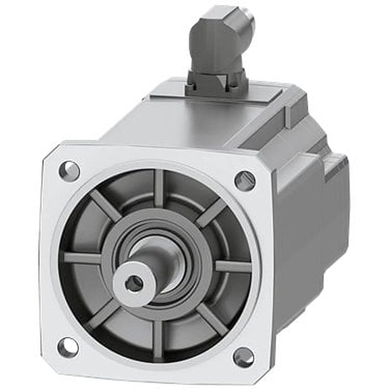 SIMOTICS S-1FK2 HD servo motor M0=9 Nm; PN = 2.3 kW at nN=3000 rpm (380-480 V); PN = 1.3 kW at nN=1500 rpm (200-240 V); degree of protection IP65; cylindrical shaft D24x50 mm; absolute encoder single-turn 22-bit (encoder AS22DQC); with OCC interface; plug size M23, rotatable;