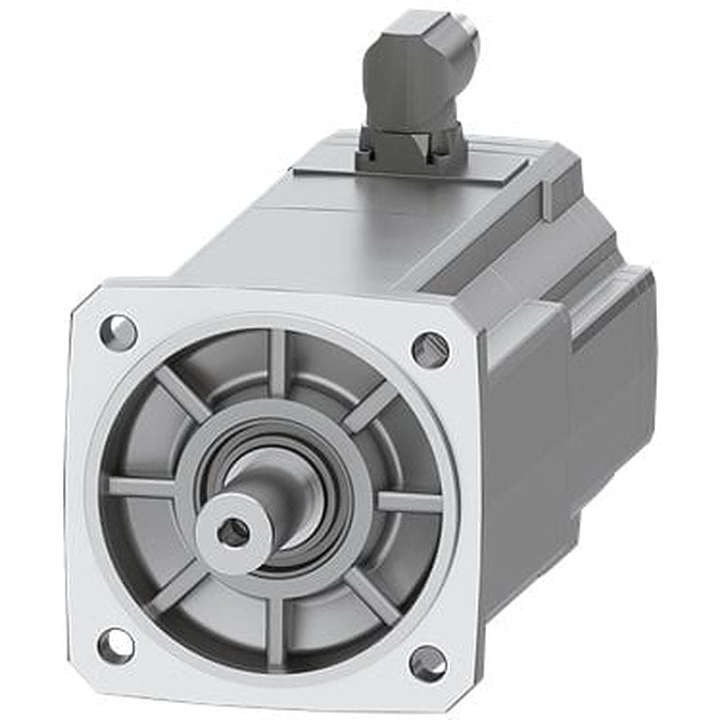 SIMOTICS S-1FK2 HD servo motor M0=9 Nm; PN = 2.3 kW at nN=3000 rpm (380-480 V); PN = 1.3 kW at nN=1500 rpm (200-240 V); with holding brake; degree of protection IP64; cylindrical shaft D24x50 mm; absolute encoder 22-bit + 12-bit multiturn (encoder AM22DQC); with OCC interface; plug size M23, rotatable;