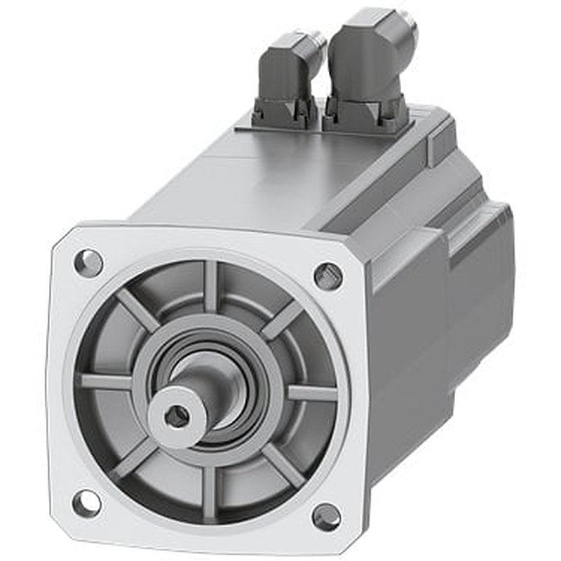 SIMOTICS S-1FK2 HD servo motor M0=12 Nm; PN = 2.7 kW at nN=3000 rpm (380-480 V); PN = 1.64 kW at nN=1500 rpm (200-240 V); with holding brake; degree of protection IP64; shaft D24x50 mm with feather key; absolute encoder single-turn 22-bit (encoder AS22DQC); with OCC interface; plug size M23, rotatable;