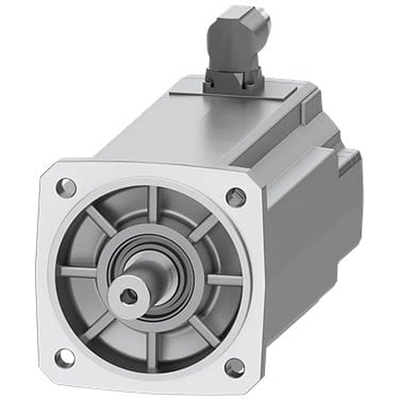 SIMOTICS S-1FK2 HD servo motor M0=16 Nm; PN = 3.3 kW at nN=3000 rpm (380-480 V); PN = 2.15 kW at nN=1500 rpm (200-240 V); degree of protection IP65; cylindrical shaft D24x50 mm; absolute encoder single-turn 22-bit (encoder AS22DQC); with OCC interface; plug size M23, rotatable;