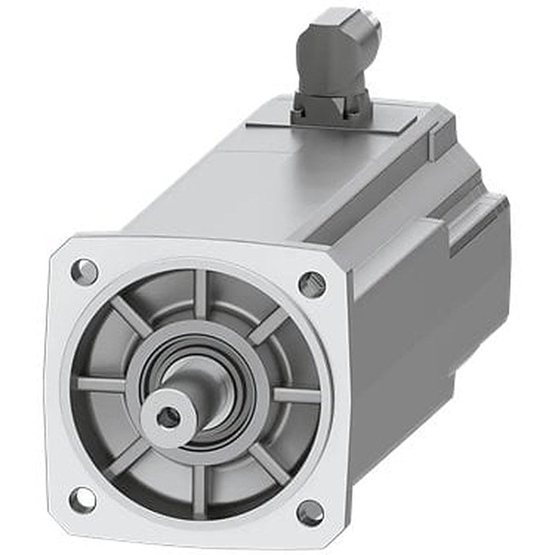 SIMOTICS S-1FK2 HD servo motor M0=16 Nm; PN = 3.3 kW at nN=3000 rpm (380-480 V); PN = 2.15 kW at nN=1500 rpm (200-240 V); with holding brake; degree of protection IP64; cylindrical shaft D24x50 mm; absolute encoder 22-bit + 12-bit multiturn (encoder AM22DQC); with OCC interface; plug size M23, rotatable;