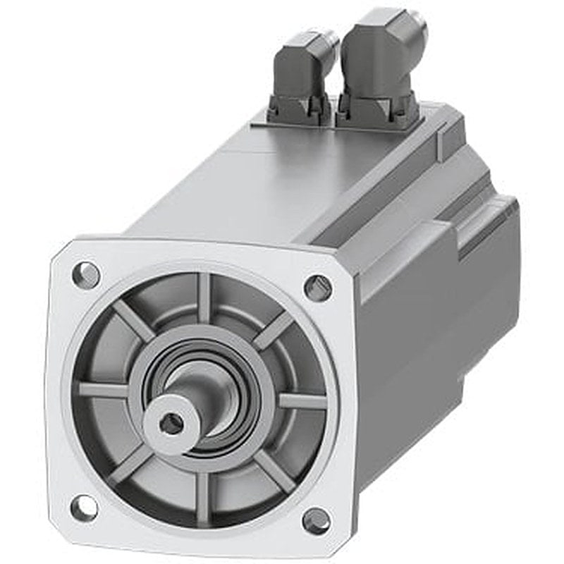 SIMOTICS S-1FK2 HD servo motor M0=16 Nm; PN = 3.3 kW at nN=3000 rpm (380-480 V); PN = 2.15 kW at nN=1500 rpm (200-240 V); with holding brake; degree of protection IP64; shaft D24x50 mm with feather key; absolute encoder 22-bit + 12-bit multiturn (encoder AM22DQC); with OCC interface; plug size M23, rotatable;