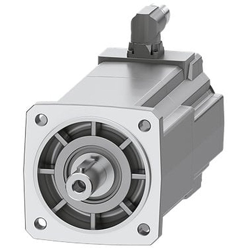 SIMOTICS S-1FK2 CT servo motor M0=3.6 Nm; PN = 0.94 kW at nN=3000 rpm (380-480 V); PN = 0.53 kW at nN=1500 rpm (200-240 V); with holding brake; degree of protection IP65; shaft D19x40 mm with feather key; absolute encoder single-turn 22-bit (encoder AS22DQC); with OCC interface; plug size M17, rotatable;