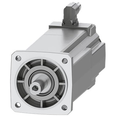 SIMOTICS S-1FK2 CT servo motor M0=6 Nm; PN = 1.45 kW at nN=3000 rpm (380-480 V); PN = 0.86 kW at nN=1500 rpm (200-240 V); with holding brake; degree of protection IP65; cylindrical shaft D19x40mm; absolute encoder 22-bit + 12-bit multiturn (encoder AM22DQC); with OCC interface; plug size M17, rotatable;