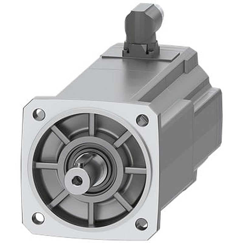 SIMOTICS S-1FK2 CT servo motor M0=12 Nm; PN = 2.85 kW at nN=3000 rpm (380-480 V); PN = 1.72 kW at nN=1500 rpm (200-240 V); with holding brake; degree of protection IP65; shaft D24x50 mm with feather key; absolute encoder single-turn 22-bit (encoder AS22DQC); with OCC interface; plug size M23, rotatable;