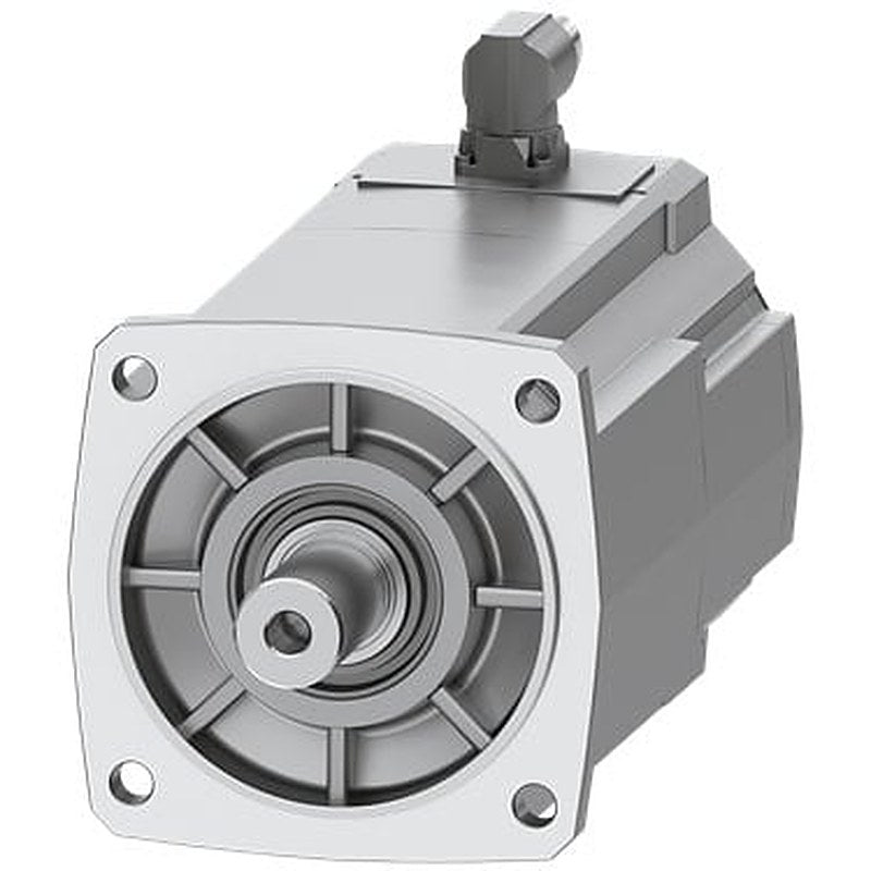 SIMOTICS S-1FK2 CT servo motor M0=22 Nm; PN = 3.55 kW at nN=2000 rpm (380-480 V); PN = 2.15 kW at nN=1000 rpm (200-240 V); with holding brake; degree of protection IP65; cylindrical shaft D32x58 mm; absolute encoder 22-bit + 12-bit multiturn (encoder AM22DQC); with OCC interface; plug size M23, rotatable;