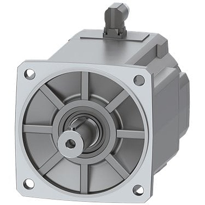 SIMOTICS S-1FK2 CT servo motor M0=40 Nm; PN = 5.4 kW at nN=1500 rpm (380-480 V); PN = 3.05 kW at nN=750 rpm (200-240 V); degree of protection IP65; shaft D38x80 mm with feather key; absolute encoder 22-bit + 12-bit multiturn (encoder AM22DQC); with OCC interface; plug size M23, rotatable;