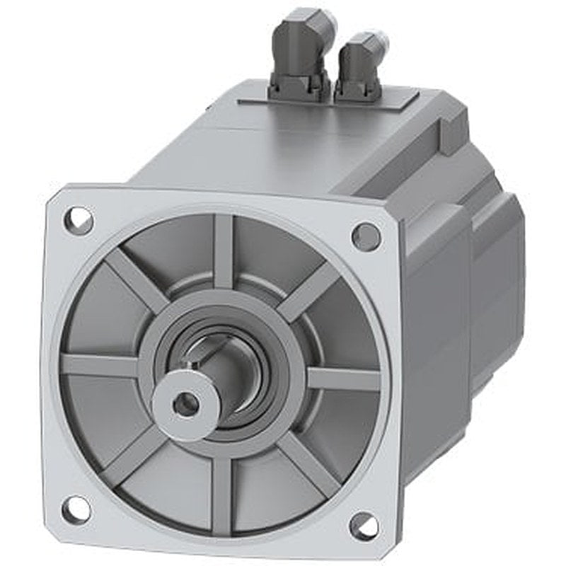 SIMOTICS S-1FK2 CT servo motor M0=40 Nm; PN = 6.4 kW at nN=2000 rpm (380-480 V); PN = 3.9 kW at nN=1000 rpm (200-240 V); with holding brake; degree of protection IP65; shaft D38x80 mm with feather key; absolute encoder 22-bit + 12-bit multiturn (encoder AM22DQC); with DRIVE-CLiQ plug M17; power connector size M23;