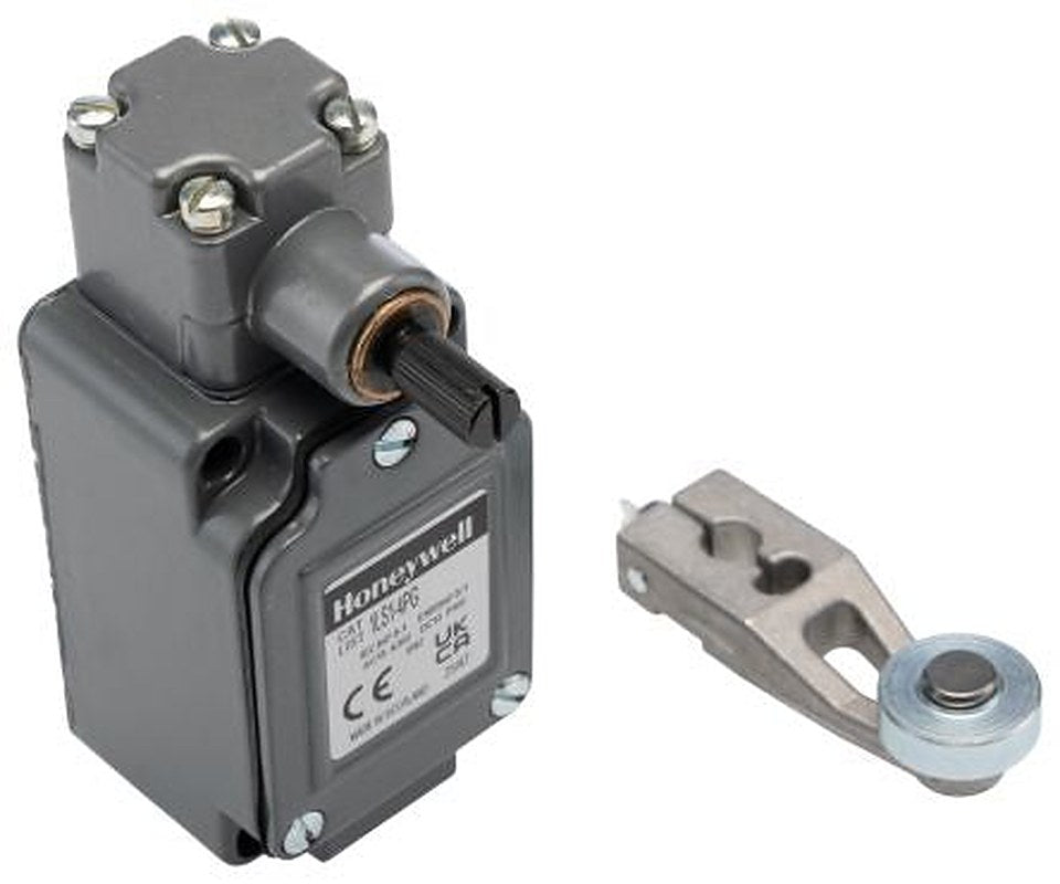Honeywell LS Series Roller Lever Limit Switch, SPDT, IP67, Die Cast Zinc Housing, 480V ac, 10A