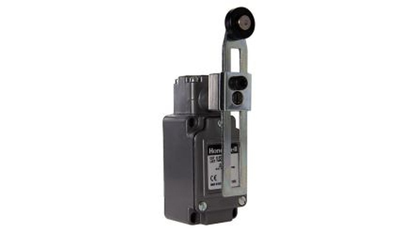 Honeywell Adjustable Roller Lever Limit Switch, 1NC/1NO, IP67, SPDT, 10A Max