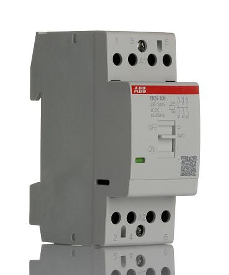 ABB ESB25 Contactor, 24V Coil, 4-Pole, 25 A, 17.3 kW 24V, 4 NC, 400V