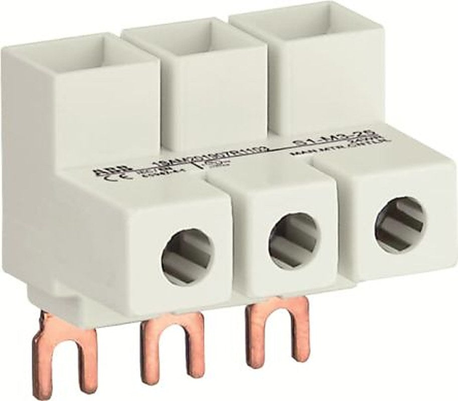 ABB 3-Phase Power Infeed Block S1-M3-25 Series Power Feed for Use with MS116/MS132