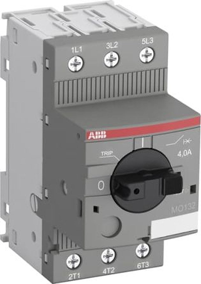 ABB MO132-0.63 Manual Starter, Manual, 690V ac, 0.18 kW, IP20