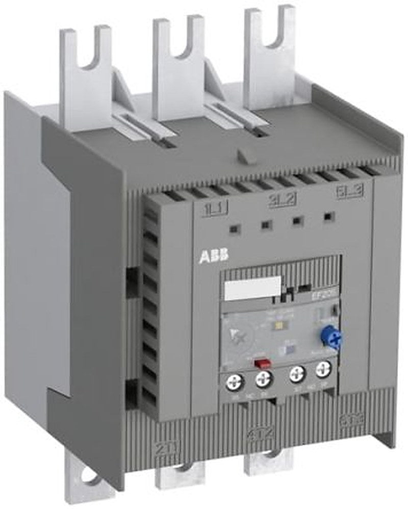 ABB, Electronic Overload Relays Overload Relay 1 NO/1 NC, 210A, 63 A F.L.C, 210A Contact Rating, 600V dc 3P