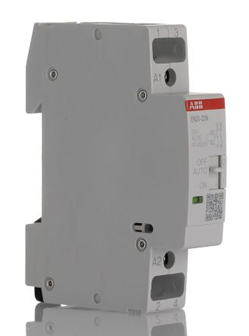 ABB ESB20 Contactor, 24V Coil, 2-Pole, 20 A, 4.6 kW 24V, 2 NO, 250V