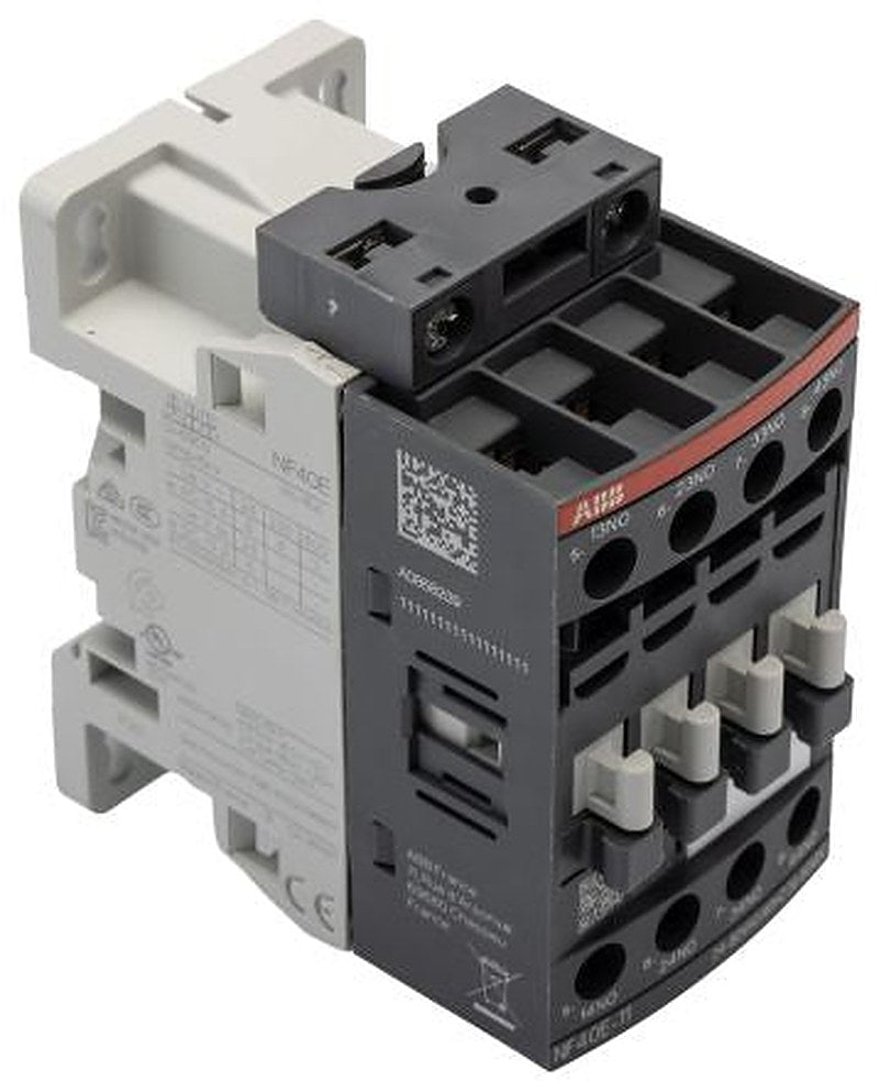 ABB NF40E-11 Contactor Relay, 24V, 60 V Coil, 4-Pole, 4 A 24V, 500 V, 4 NO, 250V