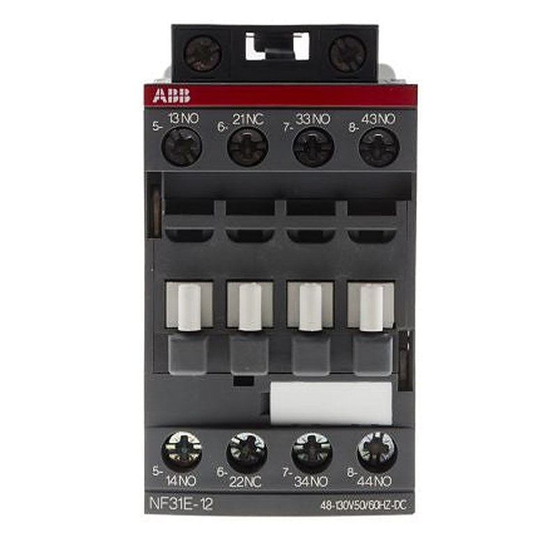 ABB NF Contactor Relay, 110V ac Coil, 4-Pole, 6 A 130V, 3 NO/1 NC, 690V ac