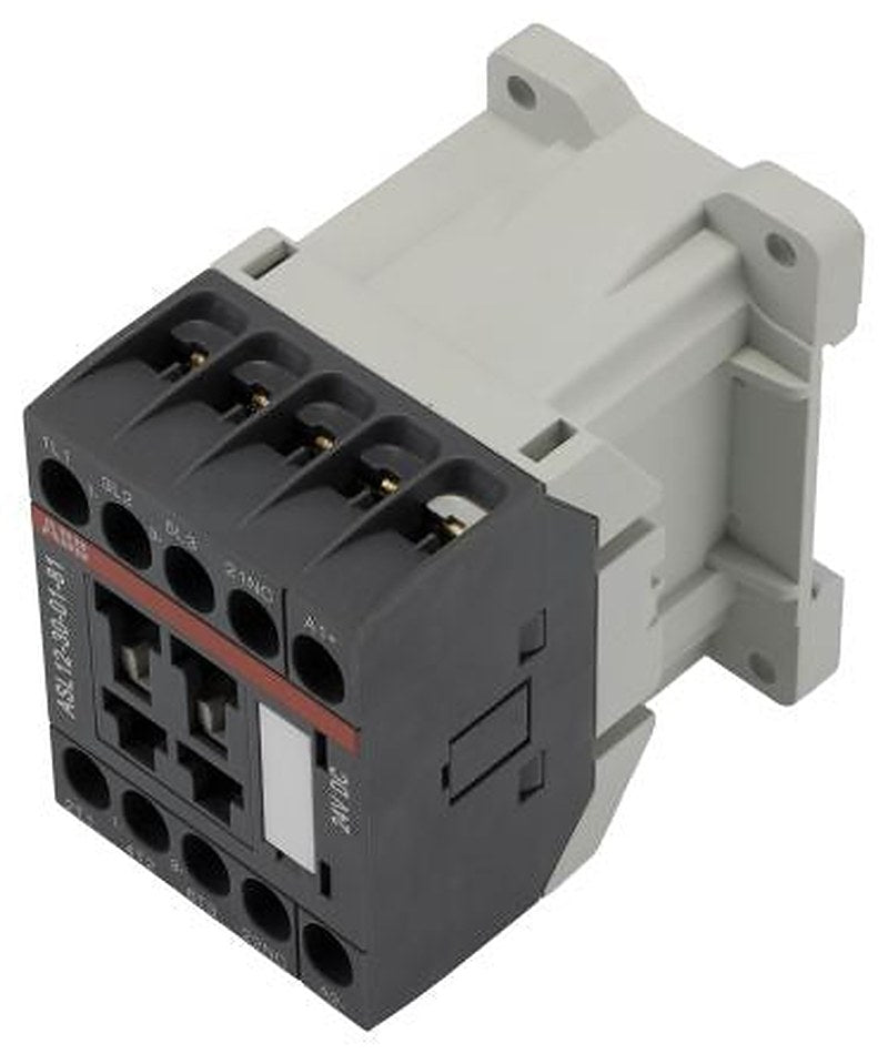 ABB ASL Contactor, 24V Coil, 3-Pole, 4 A, 5.5 kW 24V, 3 NO, 690V
